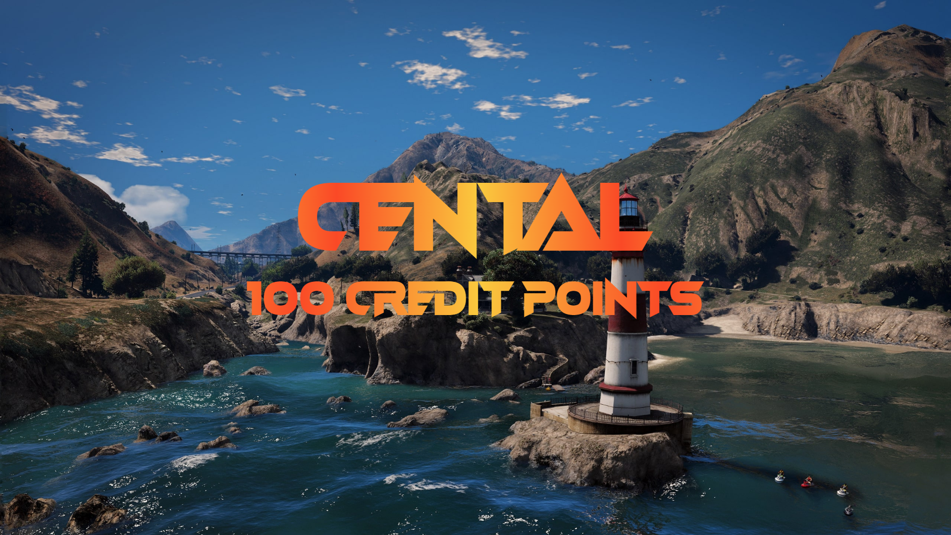 CentralRP - 100 Credit Points Gift Card, 11.29$
