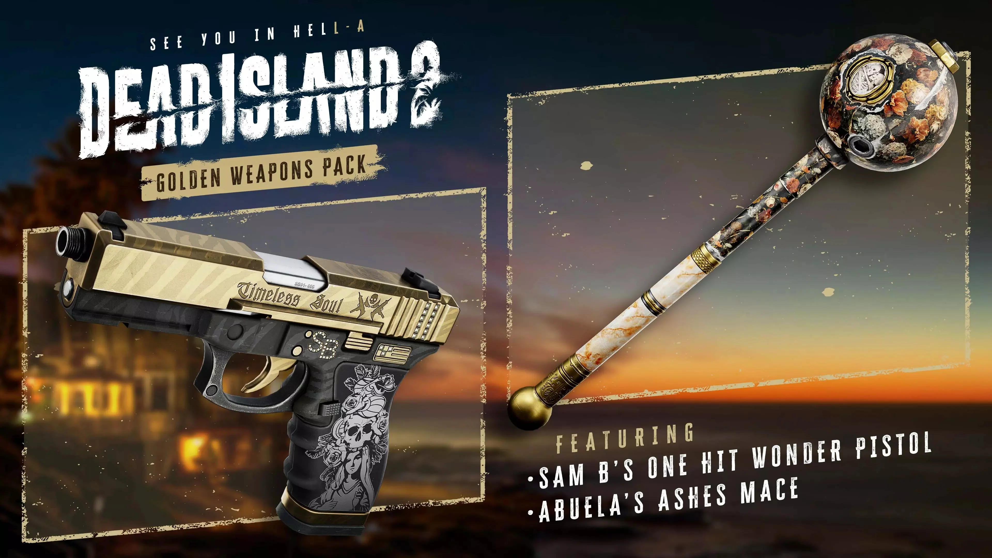 Dead Island 2 - Golden Weapons Pack DLC EU PS5 CD Key, 2.69$