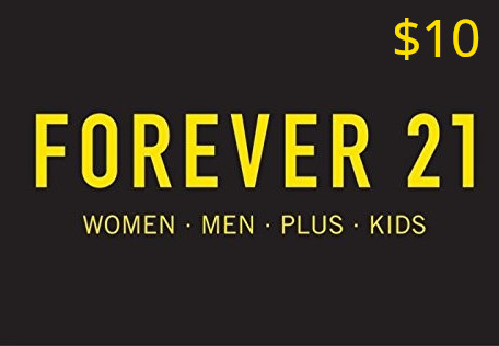Forever 21 $10 Gift Card US, 7.34$