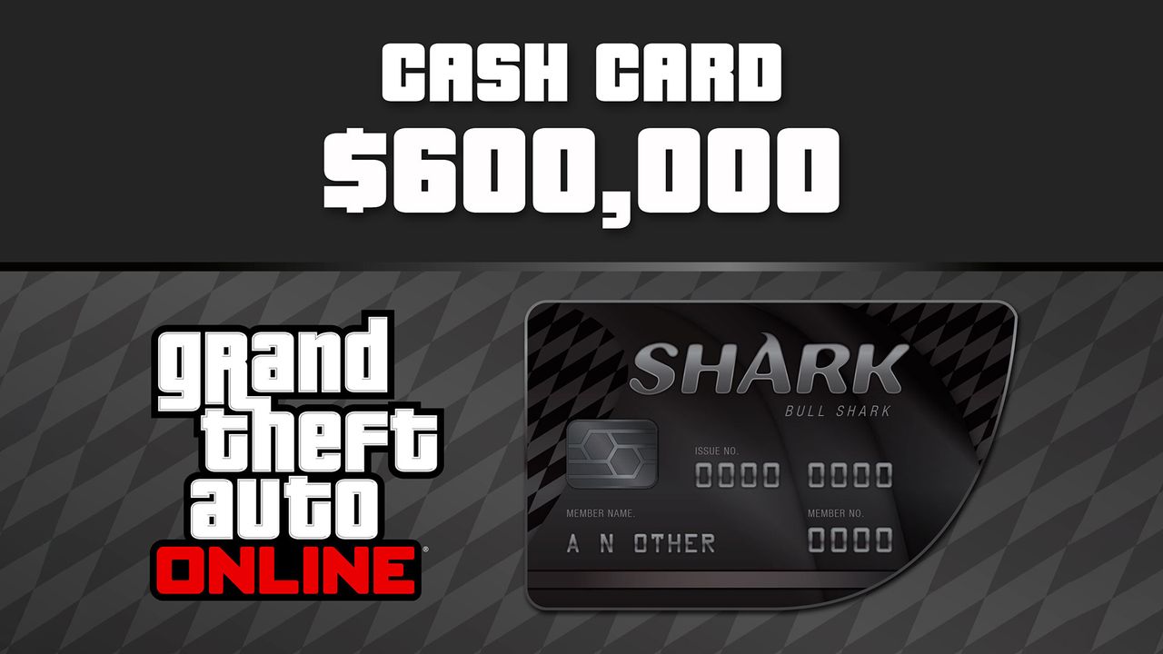 Grand Theft Auto Online - $600,000 Bull Shark Cash Card EU XBOX One CD Key, 8.7$