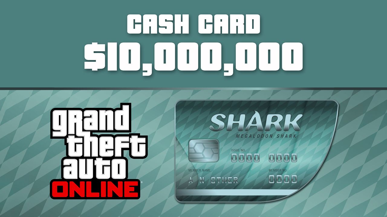 Grand Theft Auto Online - $10,000,000 Megalodon Shark Cash Card PC Activation Code, 23.45$
