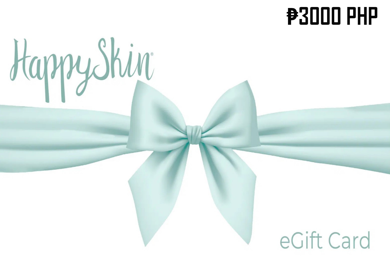 Happy Skin ₱3000 PH Gift Card, 62.52$