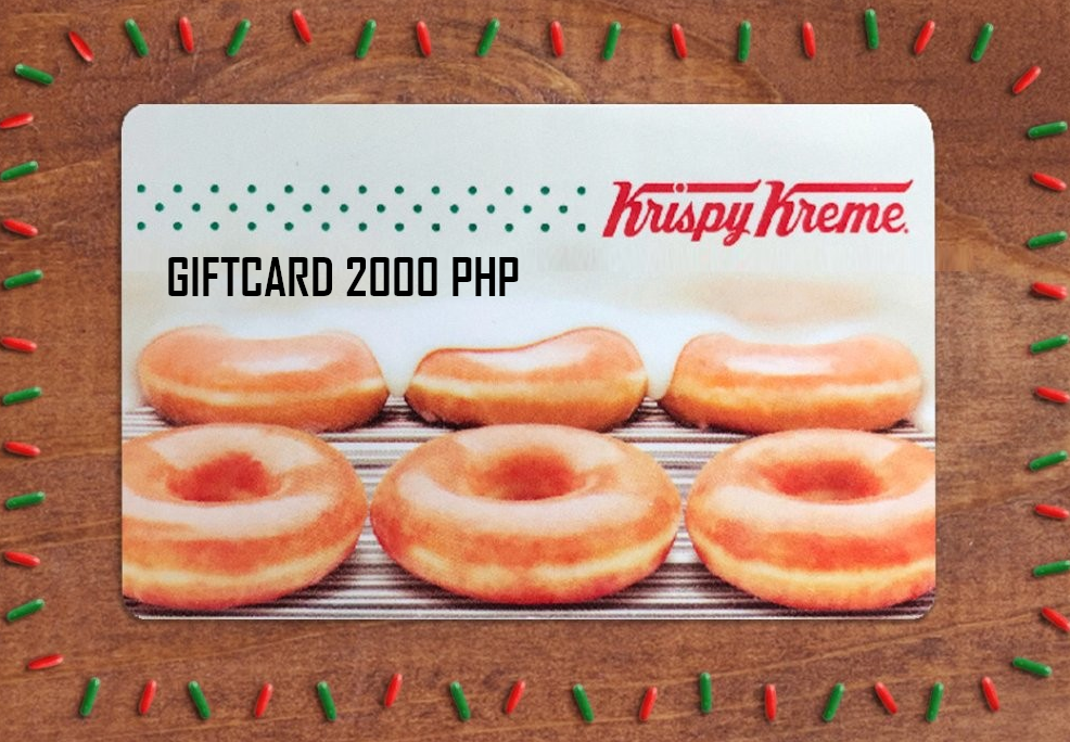 Krispy Kreme ₱2000 PH Gift Card, 44.27$
