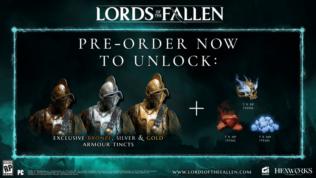 Lords of the Fallen (2023) - Pre-Order Bonus DLC Steam CD Key, 1.68$