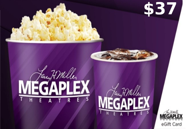Megaplex Theatres $37 Gift Card US, 26.55$