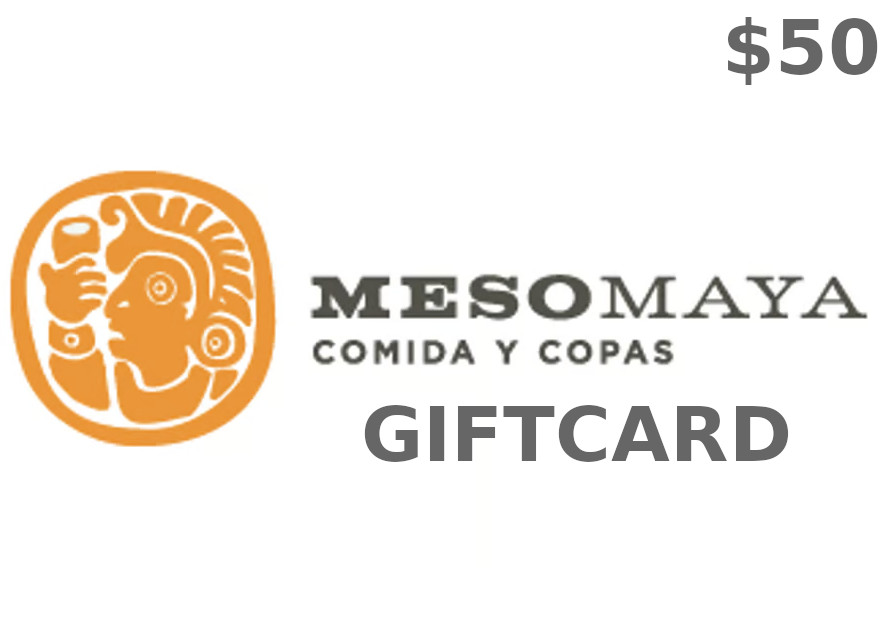 Meso Maya Restaurant $50 Gift Card US, 33.9$