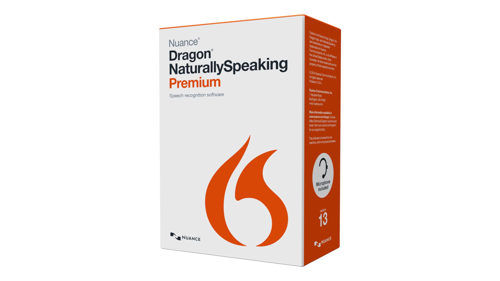 Nuance Dragon NaturallySpeaking Premium 13 Key (Lifetime / 1 PC), 13.73$