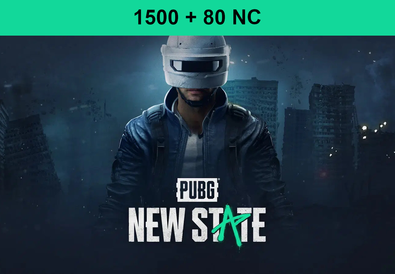 PUBG: NEW STATE - 1500 + 80 NC CD Key, 5.03$