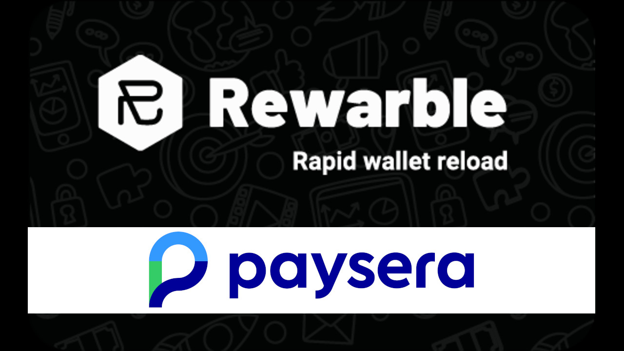 Rewarble Paysera €50 Gift Card, 73.32$
