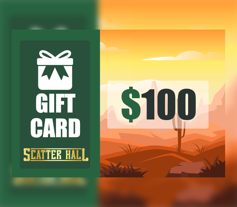 Scatterhall - $100 Gift Card, 122.21$