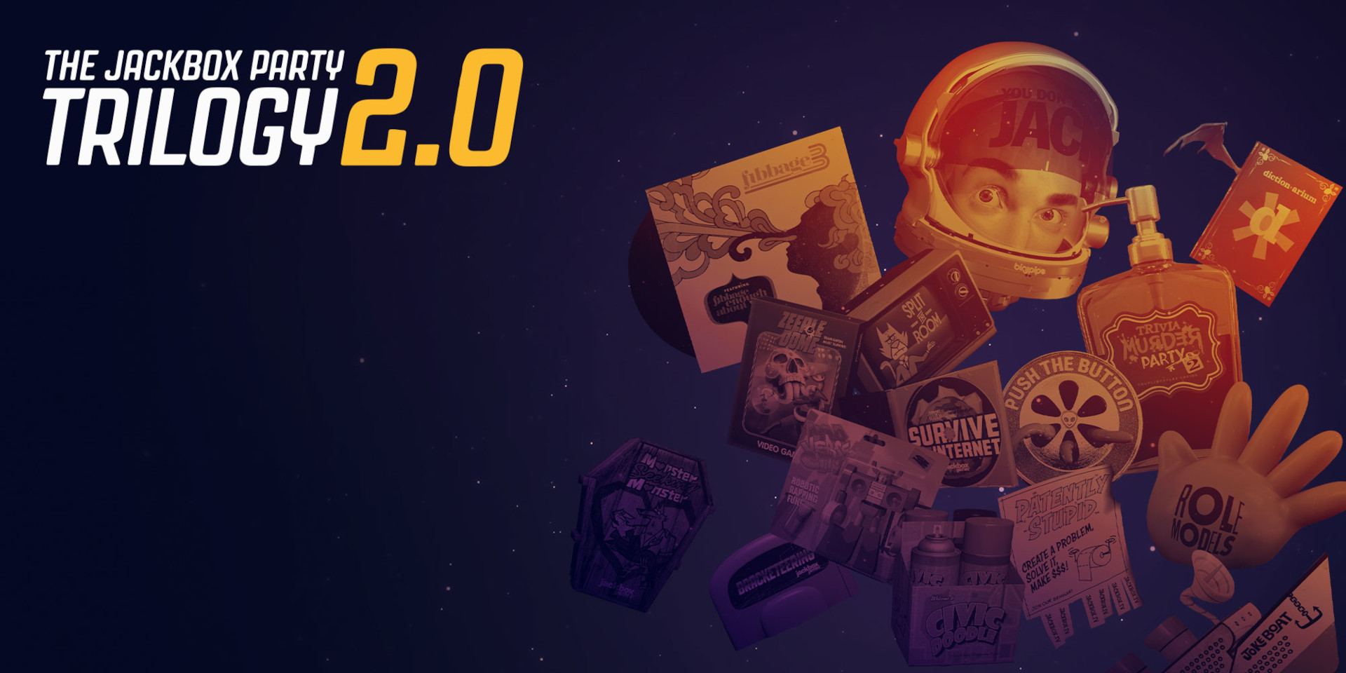 The Jackbox Party Pack Trilogy 2.0 Steam CD Key, 47.83$