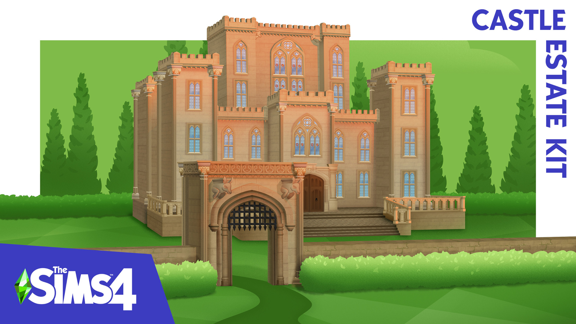 The Sims 4 - Castle Estate Kit DLC Origin CD Key, 9.03$