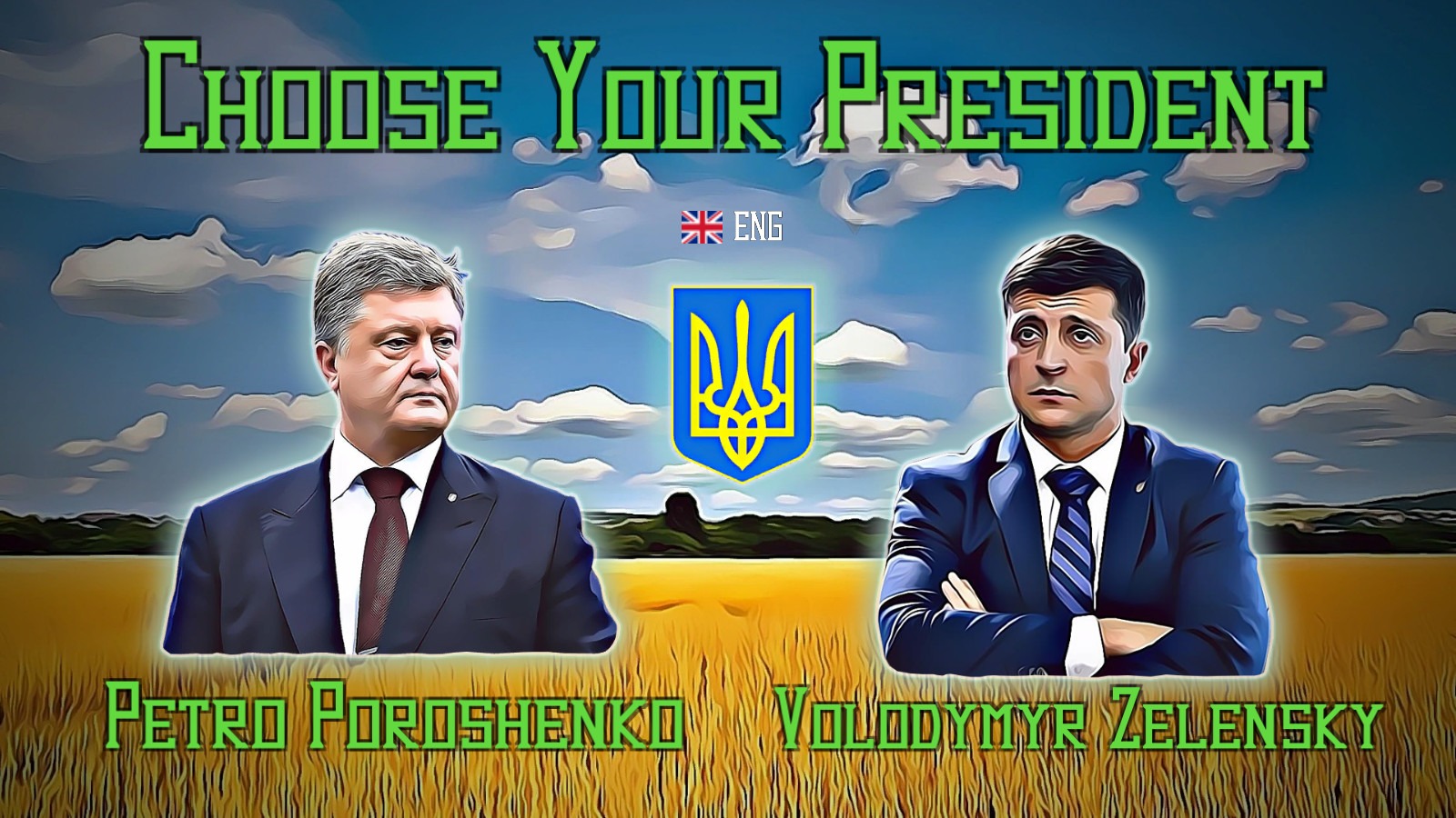ZELENSKY vs POROSHENKO The Destiny of Ukraine Steam CD Key, 2.25$