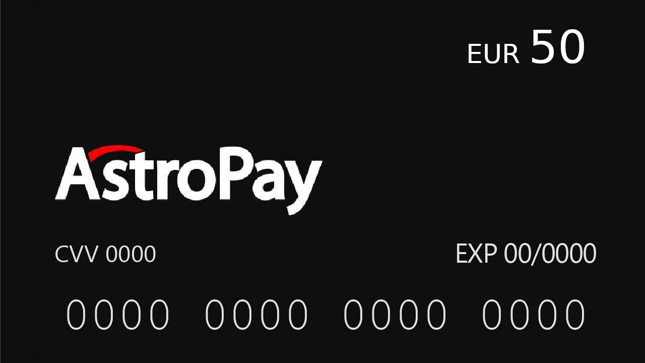 Astropay Card €50 EU, 64$