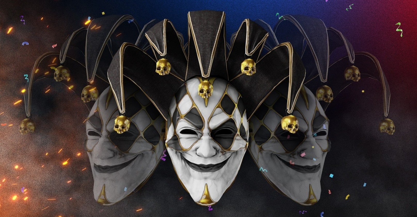 PAYDAY 2 - 10th Anniversary Jester Mask DLC Steam CD Key, 1.44$