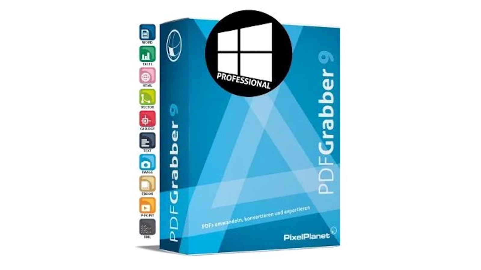 PixelPlanet PdfGrabber 9 Professional Network Licence Key (Lifetime / 5 Users), 7.74$