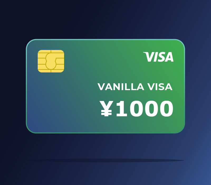 Vanilla VISA ¥1000 JP, 8.4$
