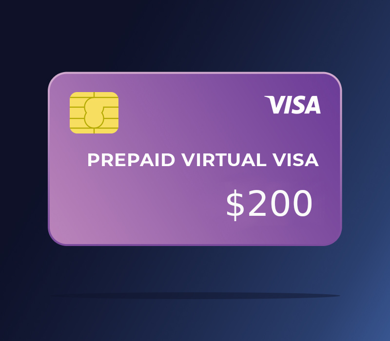 Prepaid Virtual VISA $200, 236.55$